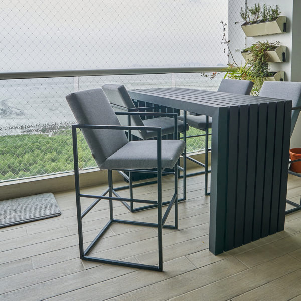 SILLA TONSAY DARK GREY LEAD CHINE