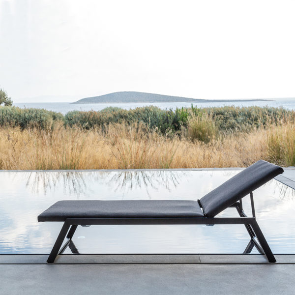 LOUNGER CULEBRA DARK GREY LEAD CHINE