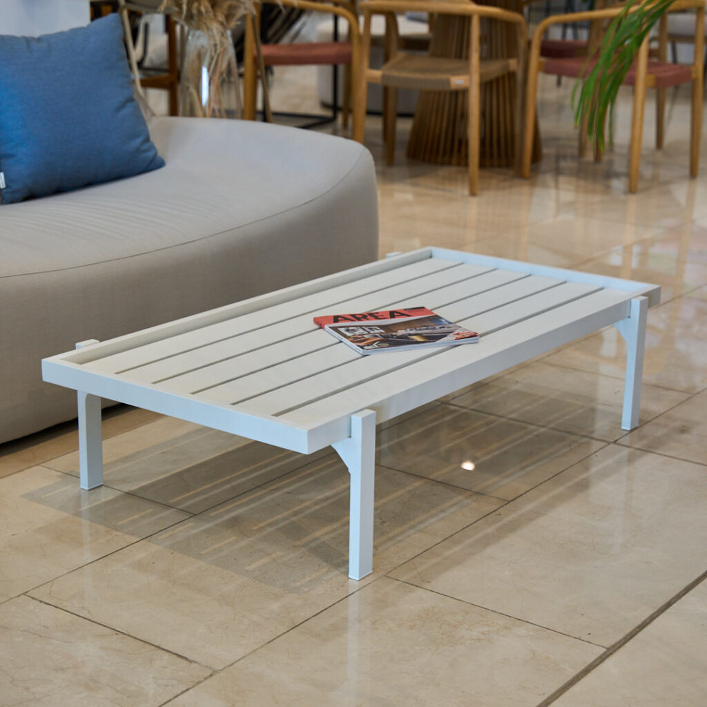 MESA DE CENTRO BALI ALU WHITE 3