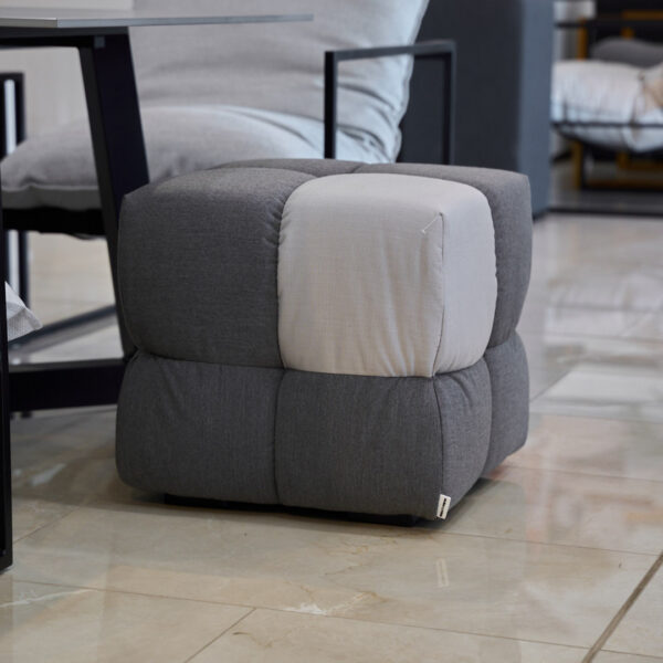 CABO VERDE POUF BLACK FLANELLE SHINGLES - Image 2