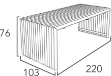 MESA COMEDOR AROSA